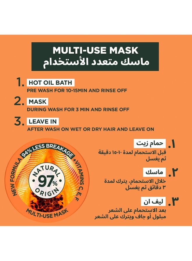 Ultra Doux Hair Food Repairing Papaya 3-in-1 Hair Mask For Damaged Hair 390ML Amla 390ml