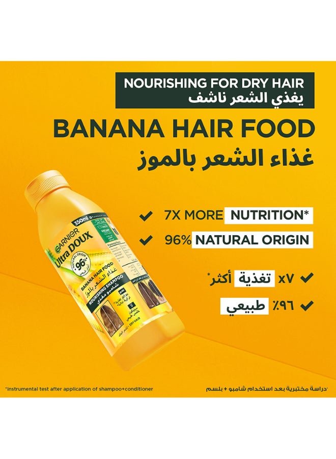 Ultra Doux Hair Food Nourishing Banana Hair Shampoo For Dry Hair 350ML 350ml