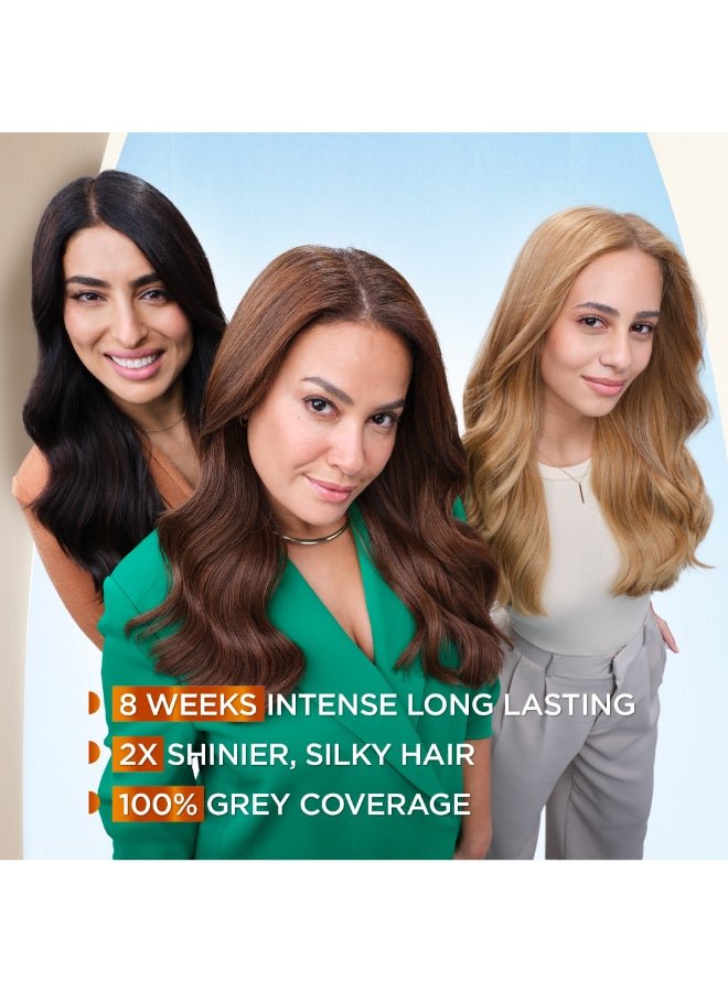 Color Naturals Nourishing Permanent Hair Color, Natural Long-Lasting Shiny Color, 1.0 - Black Black Noir 112ml