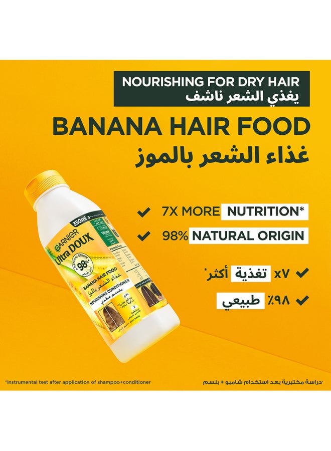 Ultra Doux Hair Food Nourishing Banana Conditioner For Dry Hair 350ML 350ml
