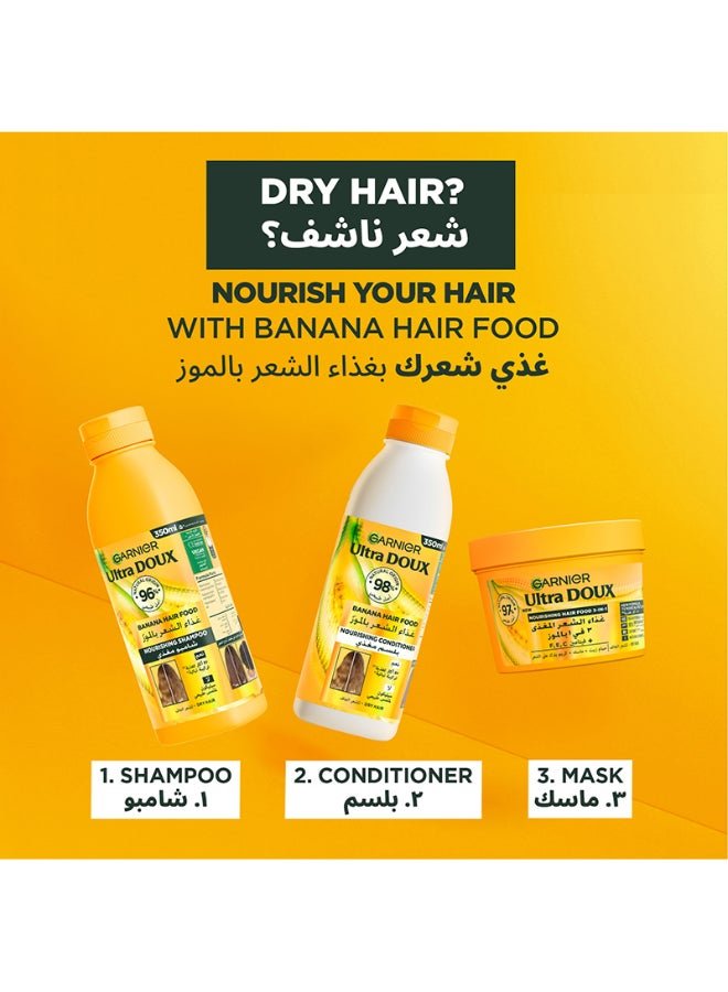 Ultra Doux Hair Food Nourishing Banana Conditioner For Dry Hair 350ML 350ml