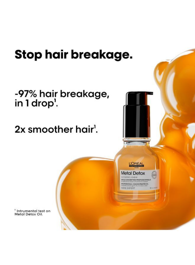 Metal Detox Anti-deposit Protector Concentrated Hair Oil 50.0ml