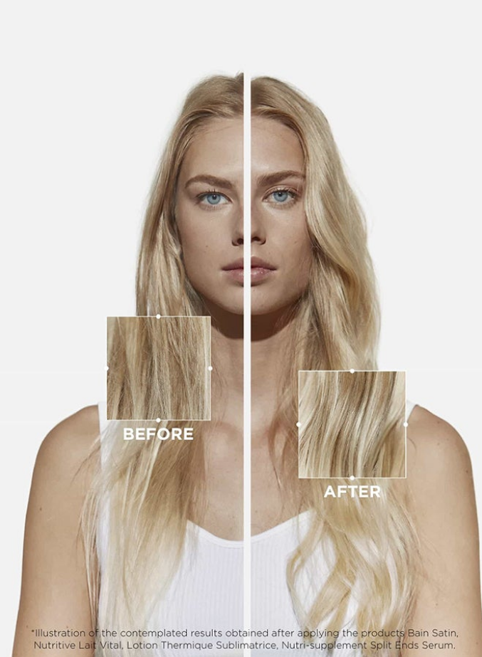 Nutritive Lait Vital High Nutrition Ultra-Light Conditioner for Dry, Fine to Medium Hair 200ml