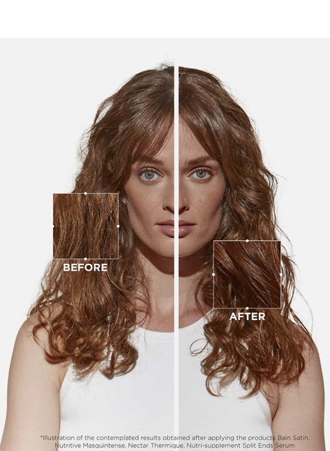 Nutritive Bain Satin Riche High Nutrition Rich Shampoo for Very Dry Hair 250ml