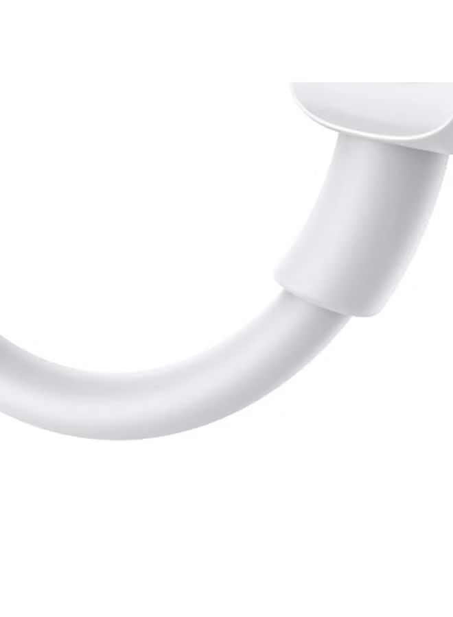 Multicolour Series A14 Lightning / USB-A 2.4A 1.2 m Cable White