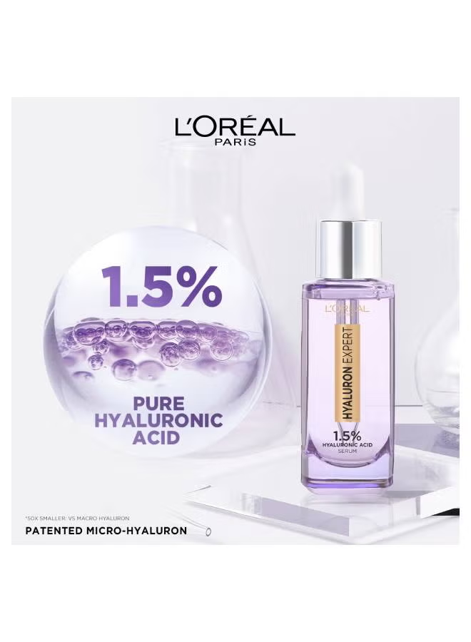 Hyaluron Expert Replumping Face Serum- 1.5% Hyaluronic Acid Serum Clear 30ml, packaging may vary Clear 30ml
