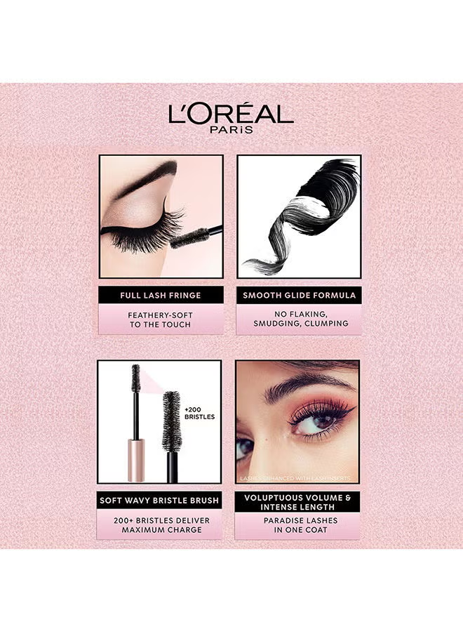 Lash Paradise Volumising Mascara with Floral Oil - Black