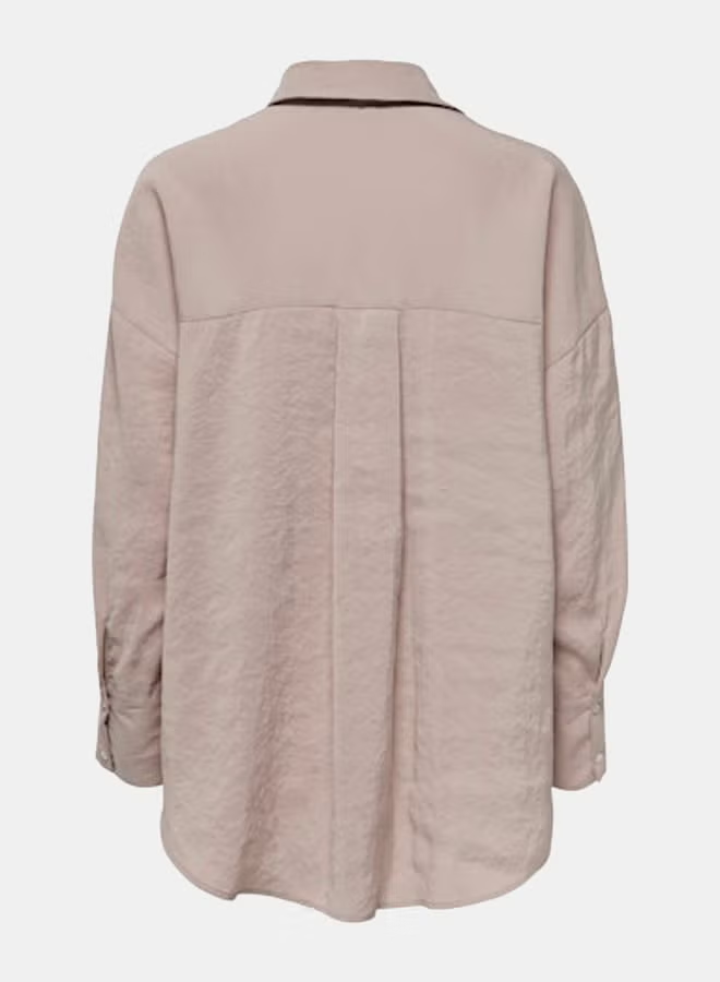 ONLY Womens Zazima Longsleeve Loose Shirt Woven