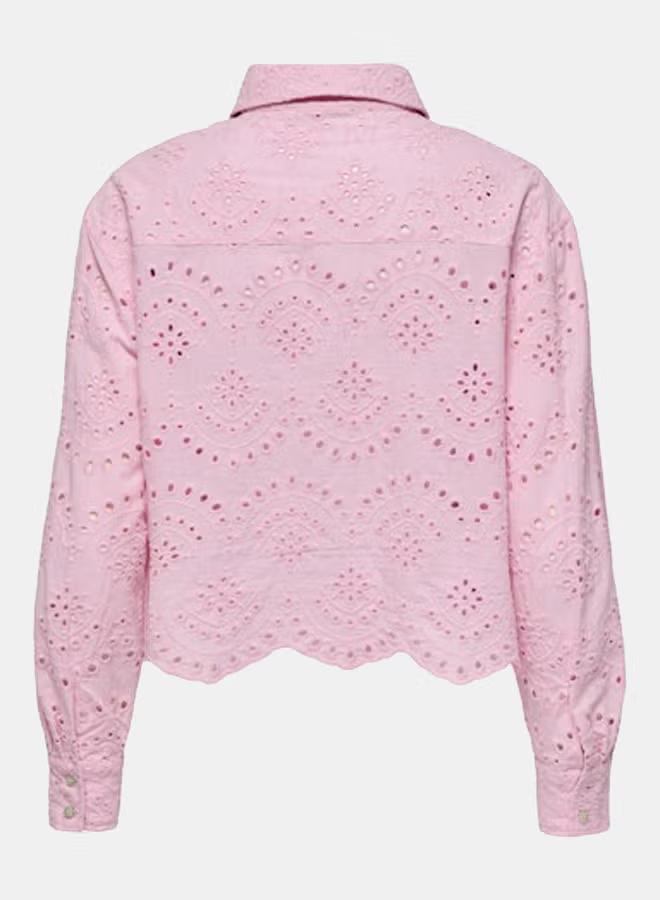 ONLY Womens Valais Longsleeve Shirt Woven