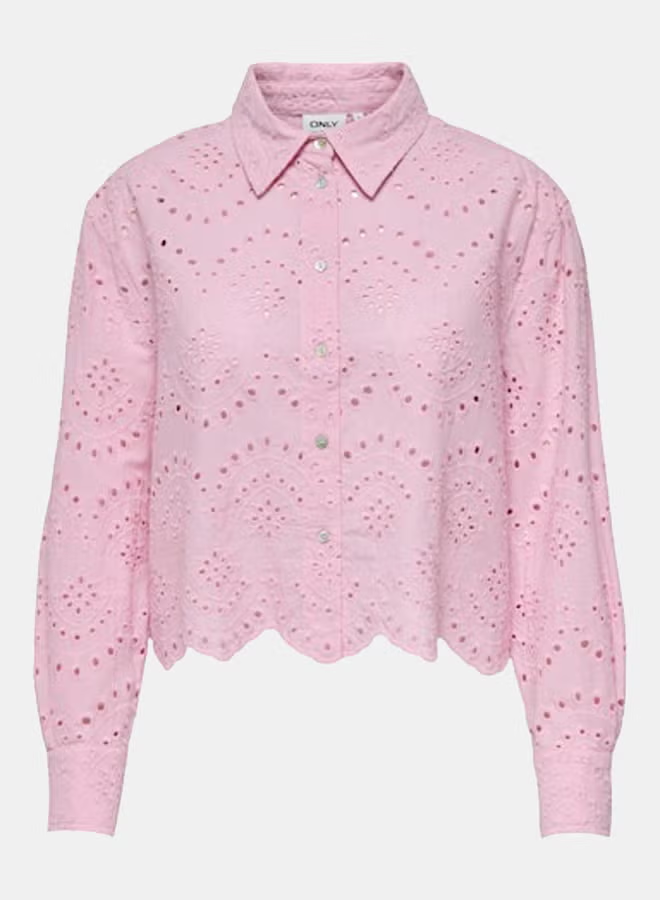 ONLY Womens Valais Longsleeve Shirt Woven