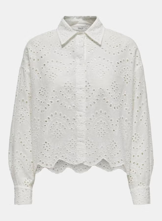 ONLY Womens Valais Longsleeve Shirt Woven