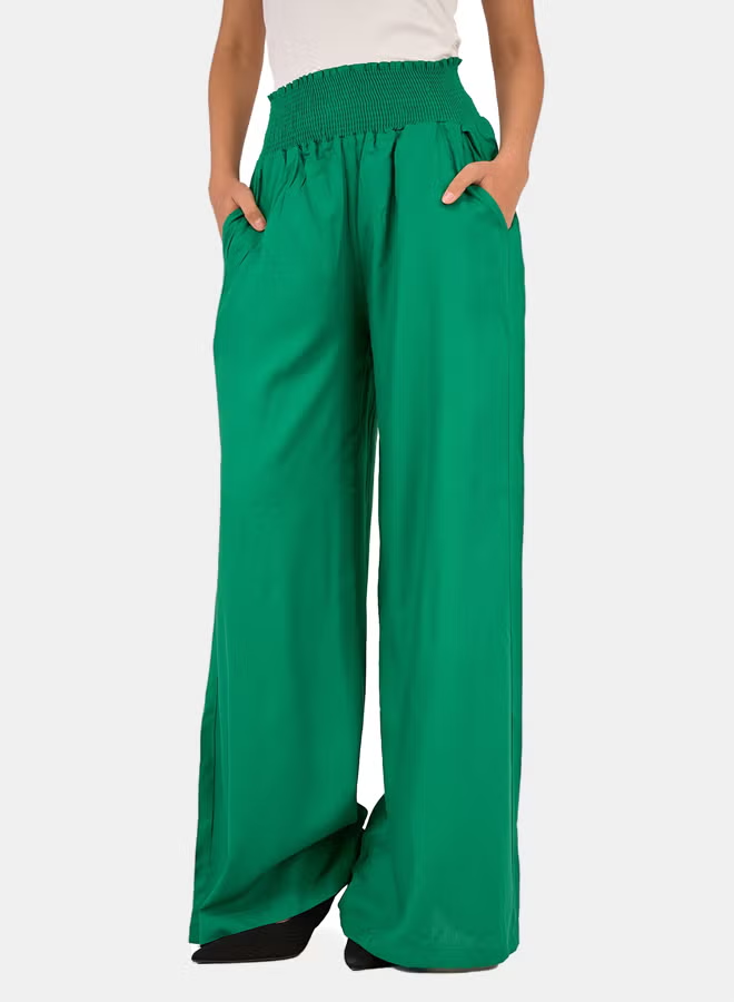 Tencel Wide Leg Pants - M