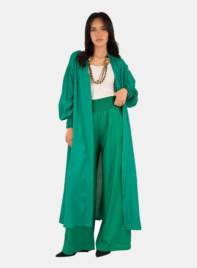 Tencel Wide Leg Pants - M