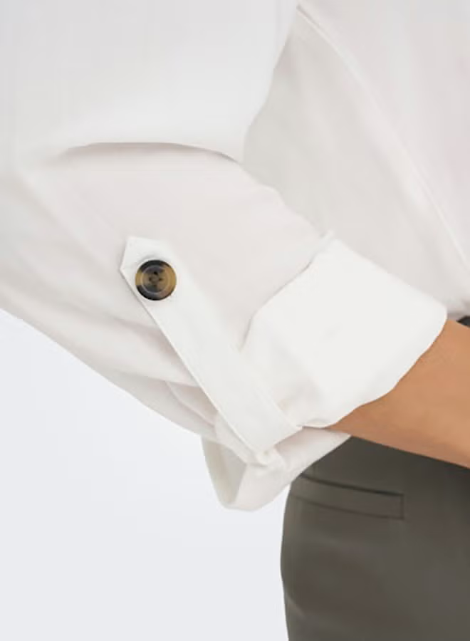 ONLY Womens Yasmin Shirt Longsleeve Woven