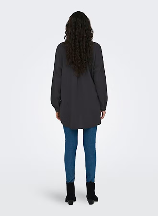 ONLY Womens Thyra Oversized Shirt Woven
