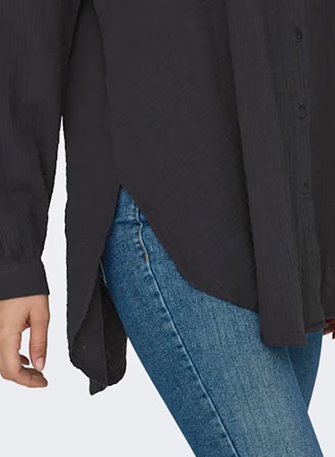 ONLY Womens Thyra Oversized Shirt Woven