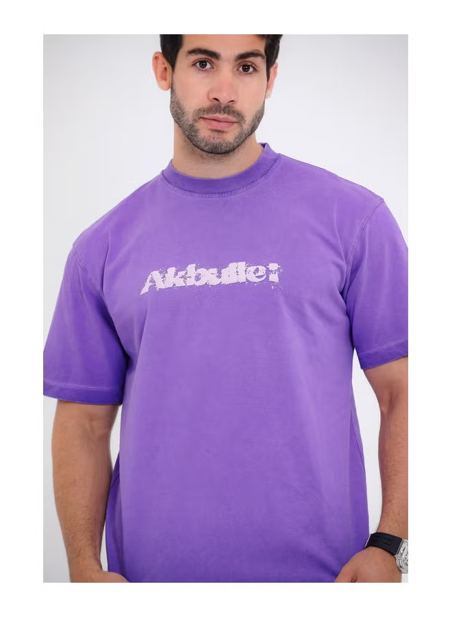 Printed Round Neck T-shirt