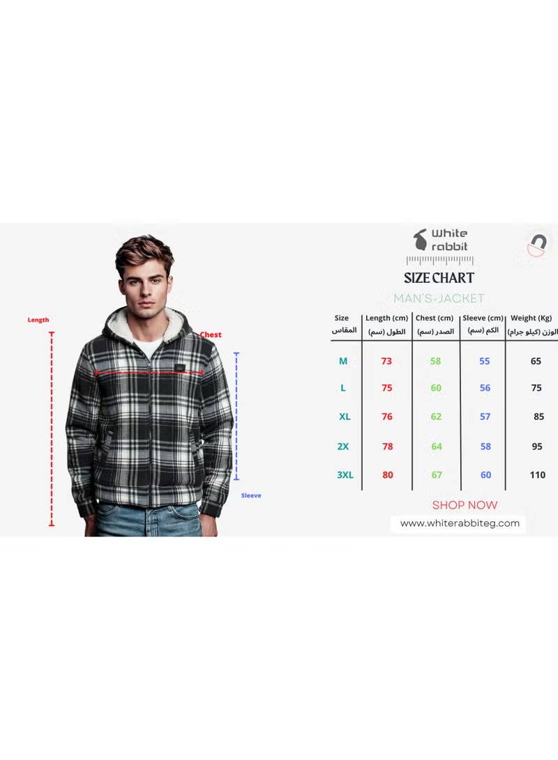 Padded Long Sleeves Zipper Hooded Jacket