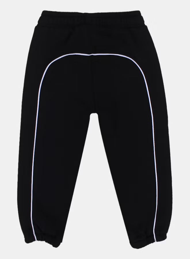 Boys Cotton Sweatpants – Black