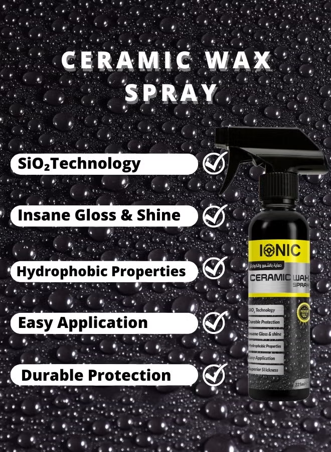 Nano Ceramic and Wax Protection - Car Shine and Paint Protection - Car Care