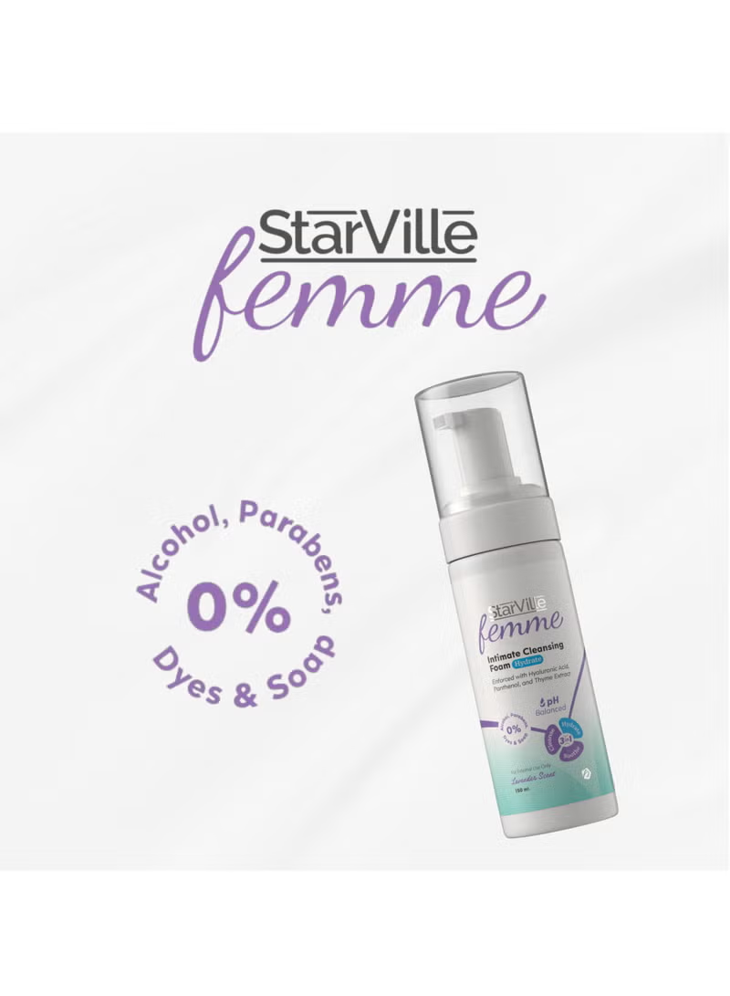 StarVille Femme Intimate Cleansing Foam Hydrate 150 ml