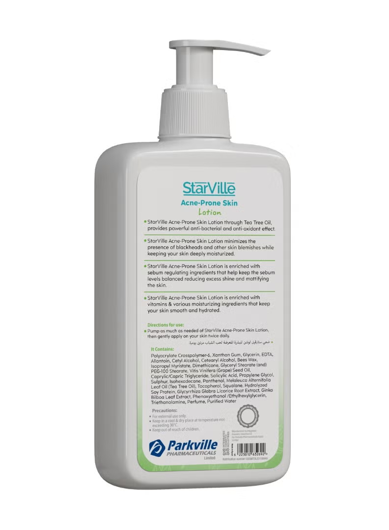 StarVille Acne Prone Skin Lotion 230 ml