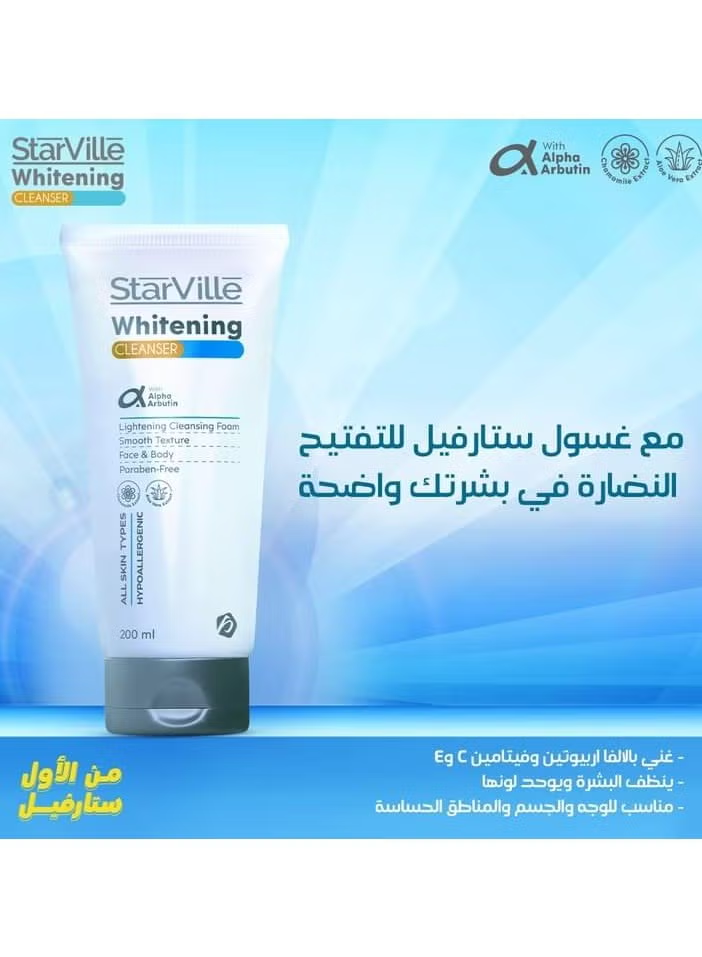 Starville Whitening Cleanser Face - 400 ML