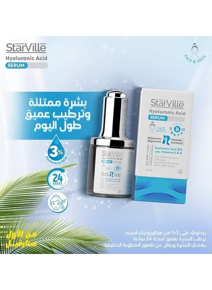 Starville Hyaluronic Acid Serum 30 ML