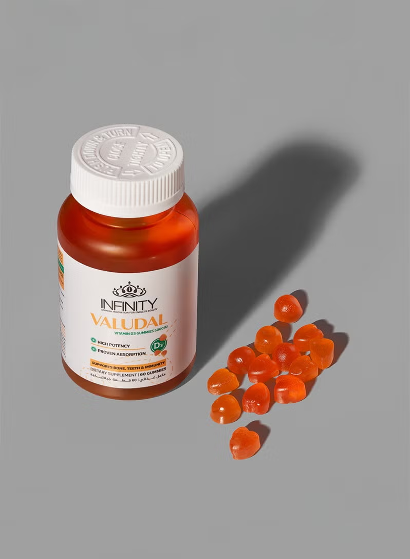 Valudal - 60+30 Gummies for vitamin D deficiency