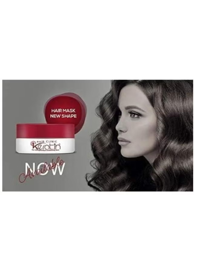 Keratin Hair Clinic Straightening And Conditioning Mask 200grams