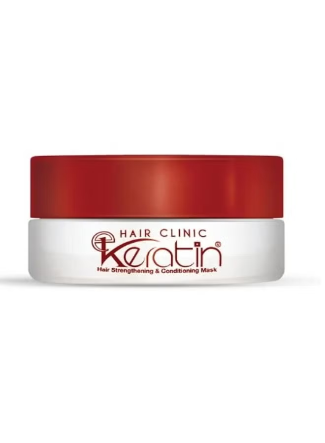 Keratin Hair Clinic Straightening And Conditioning Mask 200grams