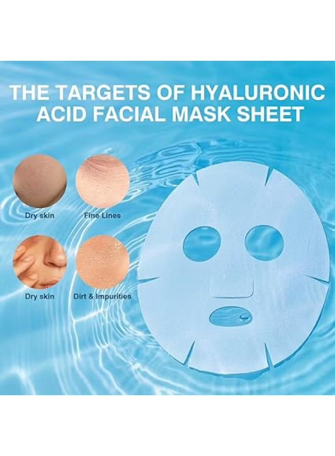 Skin Clinic acne-prone sheet mask, 3 Eva masks, oily