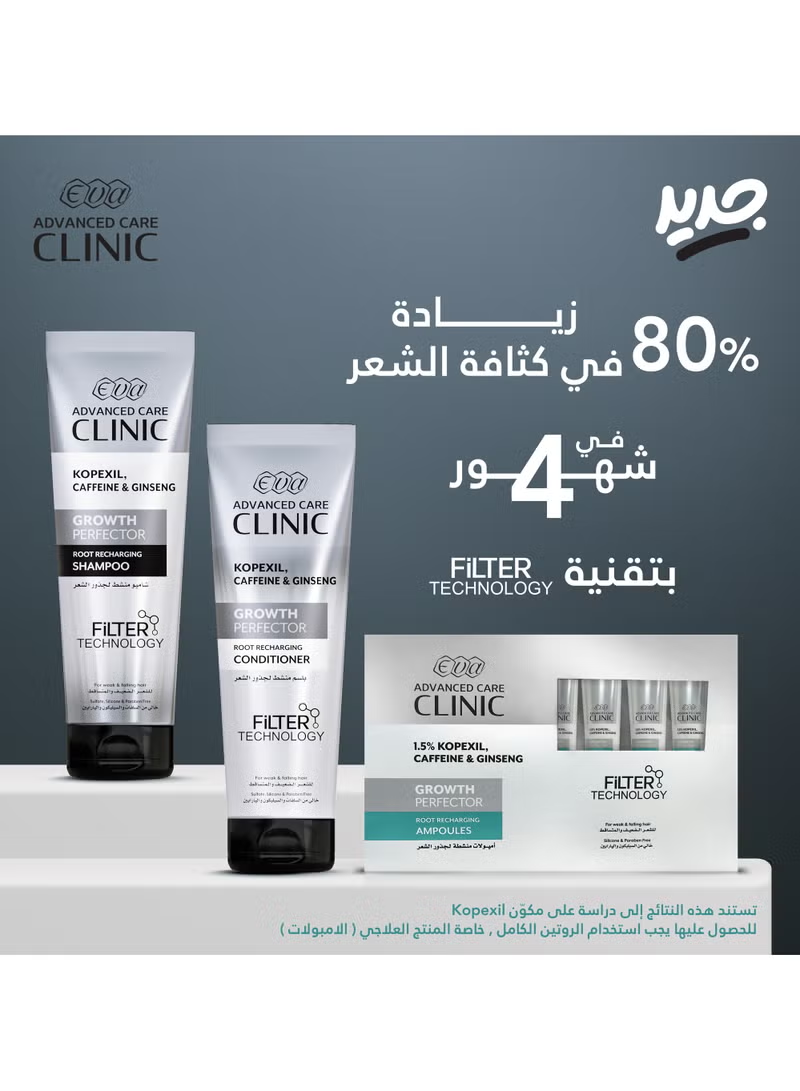 Eva Advanced Care Clinic Growth Perfector Root Recharging Shampoo For Weak & Falling Hair 230 Ml