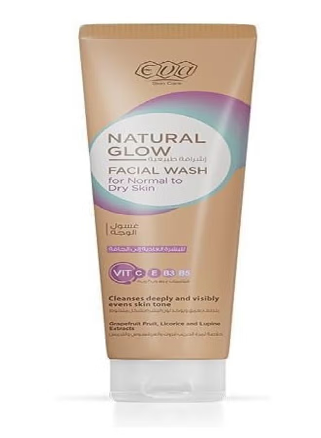 Natural Face Wash for Normal to Dry Skin 100ml
